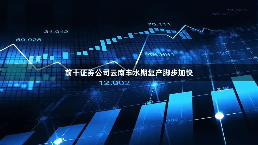 前十证券公司云南丰水期复产脚步加快